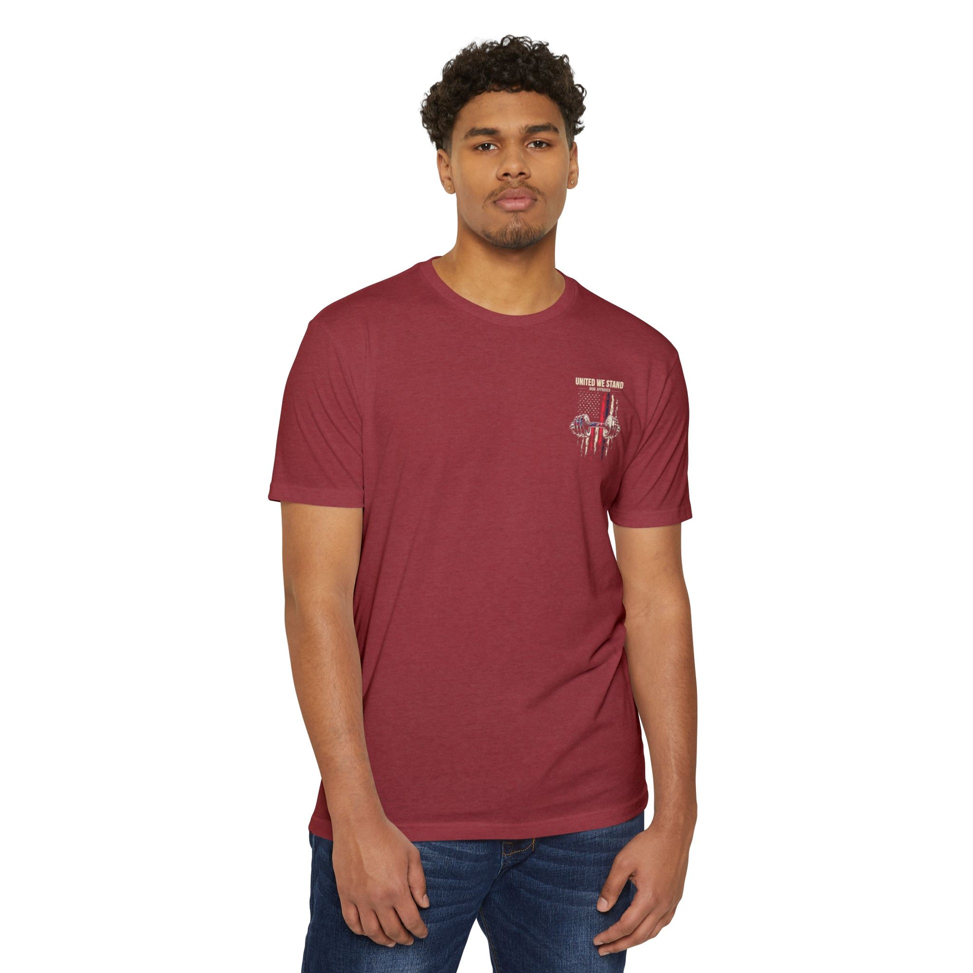 Strength-Inspiring Unisex T-Shirt – United We Stand, Workout Tee, Gym Shirt, Fitness Apparel, Casual Wear