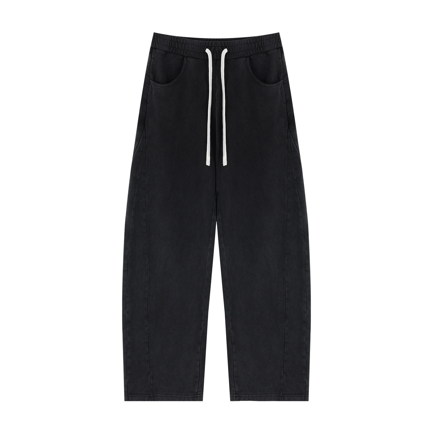 Unisex Mineral Wash Barrel Sweatpants