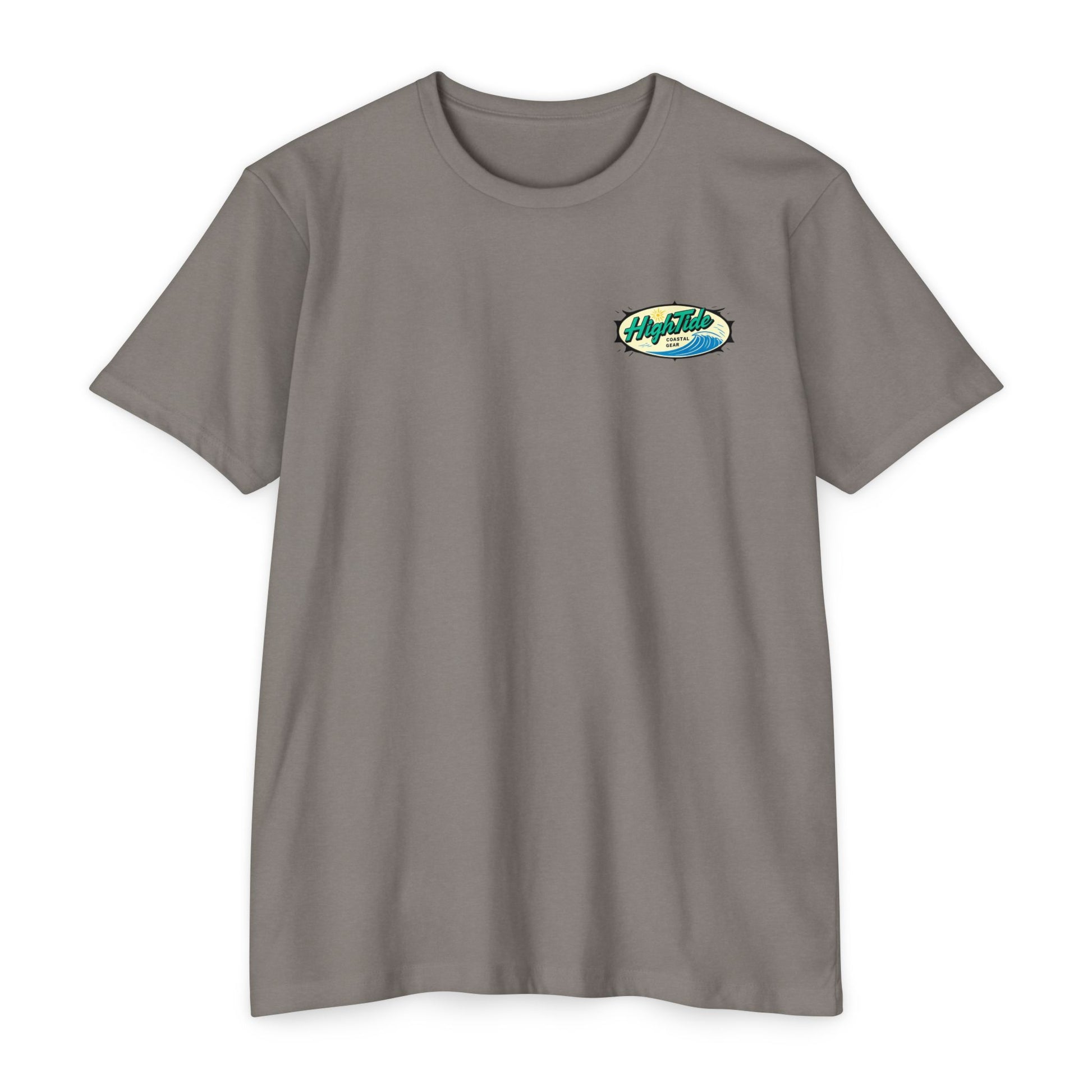 High Tide Unisex CVC Jersey T-Shirt, Coastal Summer Wear, Beach Vibes Tee, Perfect for Vacation, Unisex Gift for Ocean Lovers
