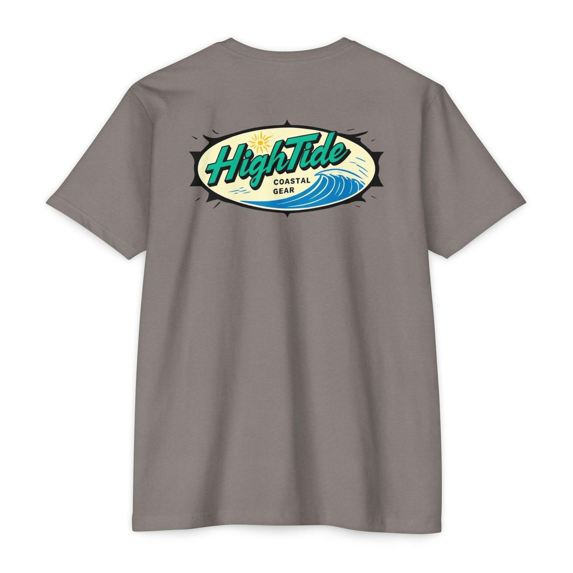 High Tide Unisex CVC Jersey T-Shirt, Coastal Summer Wear, Beach Vibes Tee, Perfect for Vacation, Unisex Gift for Ocean Lovers