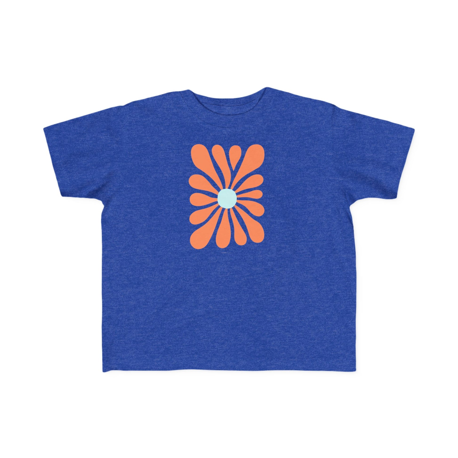 Toddler's Retro Floral Tee, Cute Kids T-Shirt, Toddler Gifts, Vintage Style Kids Apparel, Summer Fashion for Little Ones
