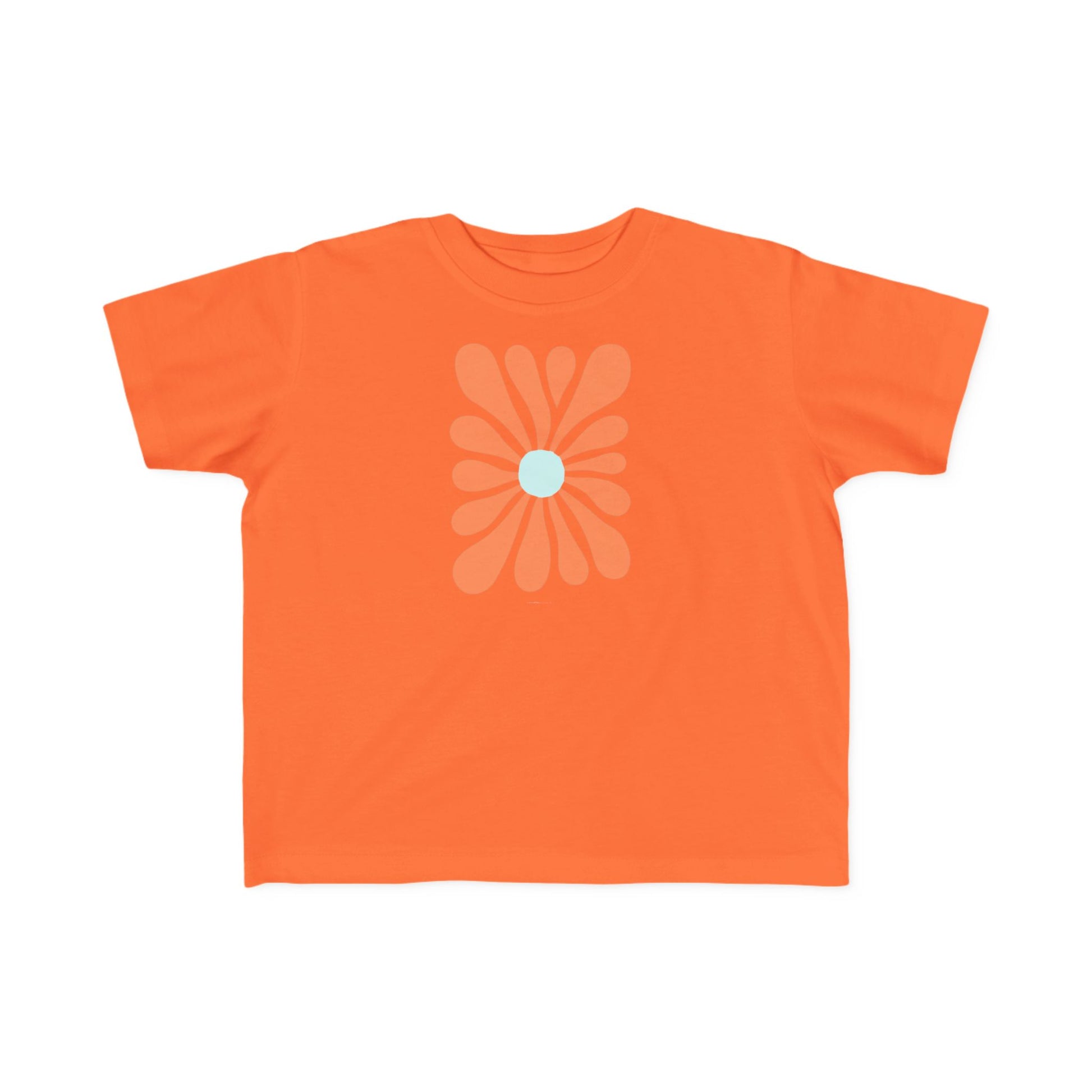 Toddler's Retro Floral Tee, Cute Kids T-Shirt, Toddler Gifts, Vintage Style Kids Apparel, Summer Fashion for Little Ones