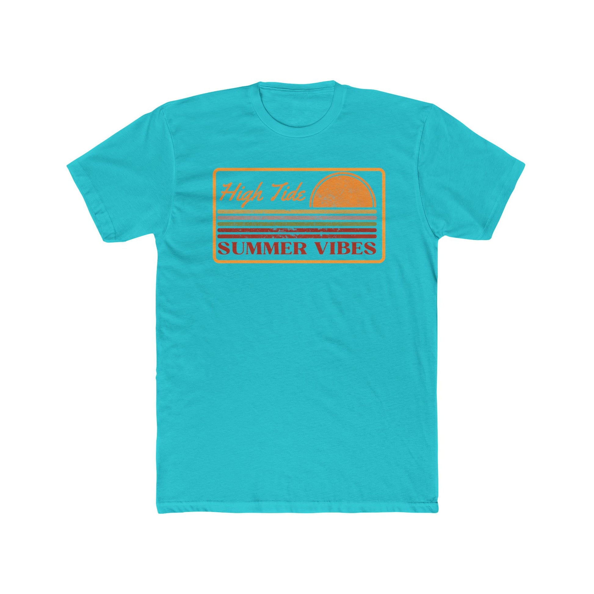Summer Vibes Unisex Cotton Crew Tee, Beachwear, Vacation Shirt, Casual Outing Top, Gift for Friends, Perfect for Summer Events