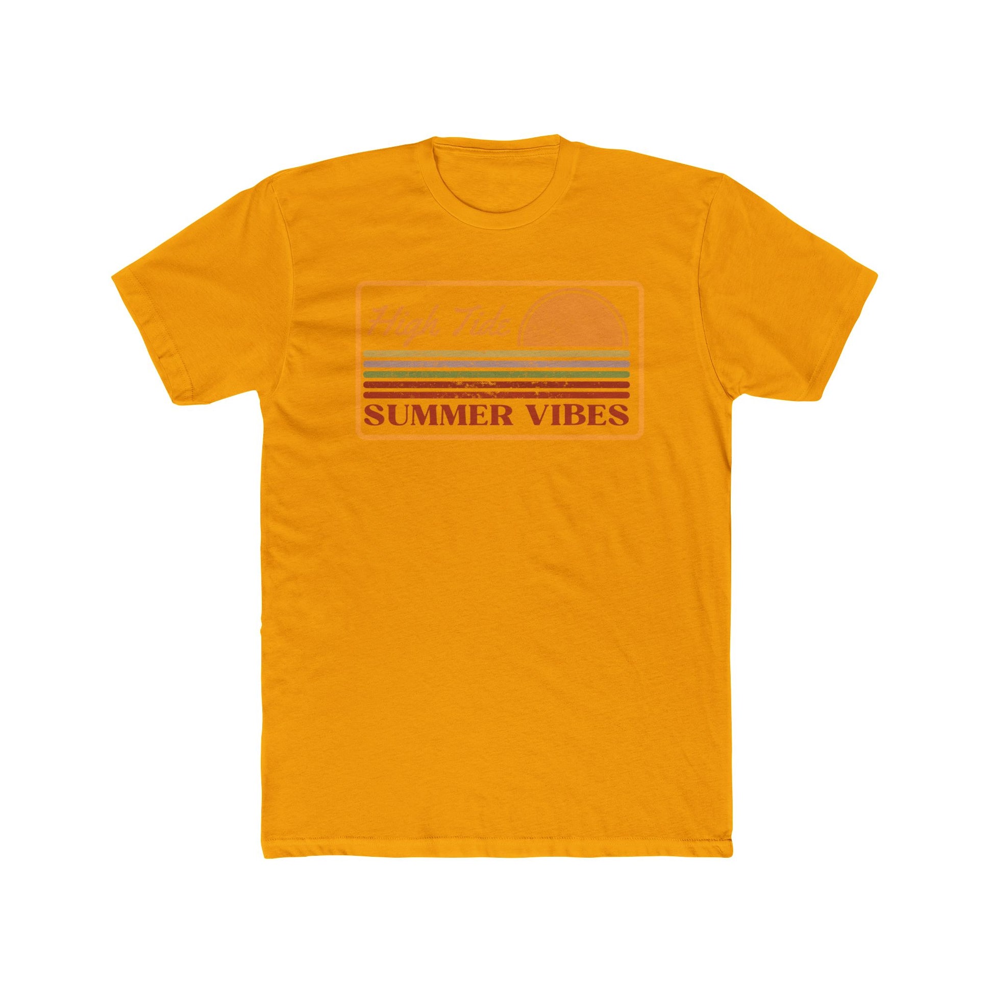 Summer Vibes Unisex Cotton Crew Tee, Beachwear, Vacation Shirt, Casual Outing Top, Gift for Friends, Perfect for Summer Events