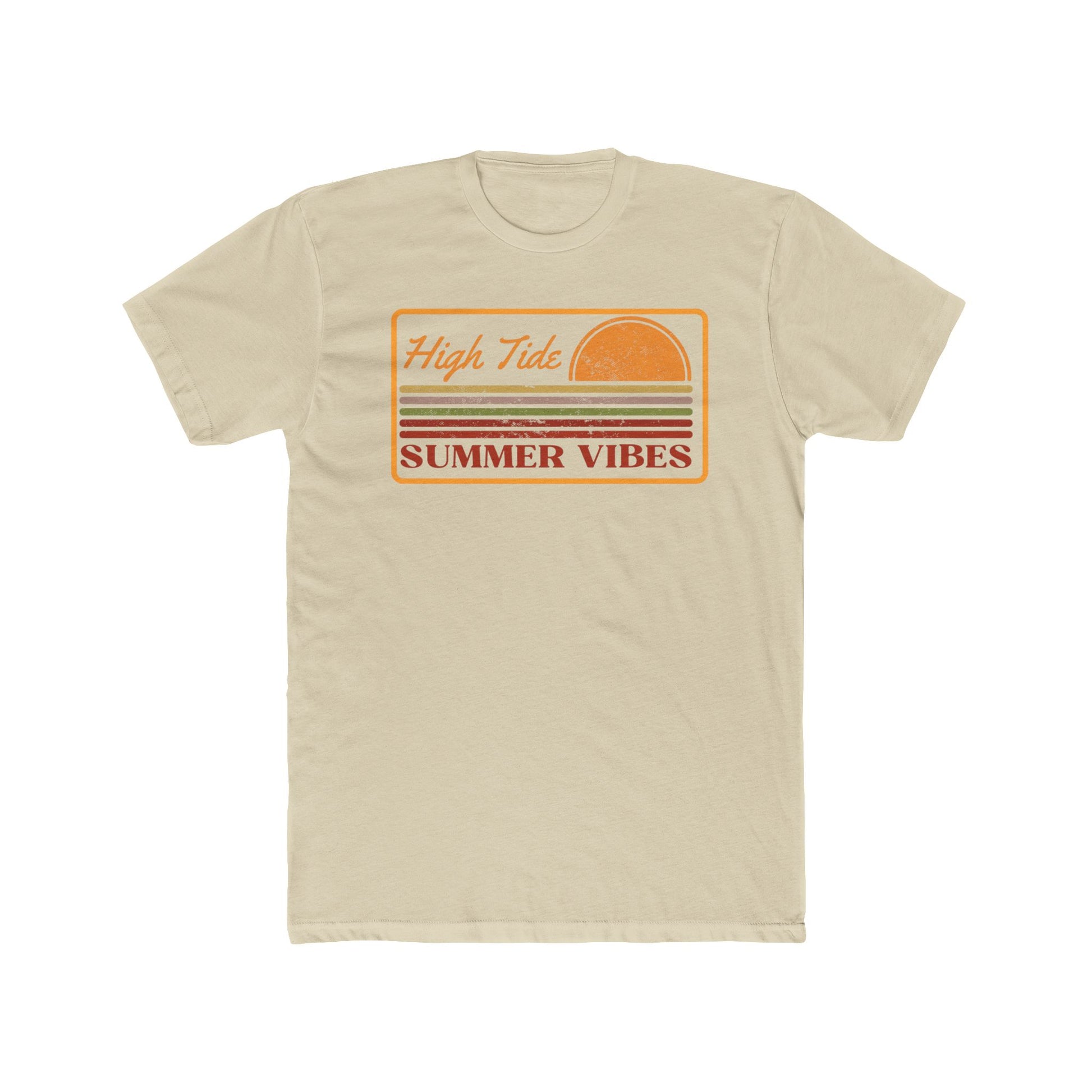 Summer Vibes Unisex Cotton Crew Tee, Beachwear, Vacation Shirt, Casual Outing Top, Gift for Friends, Perfect for Summer Events