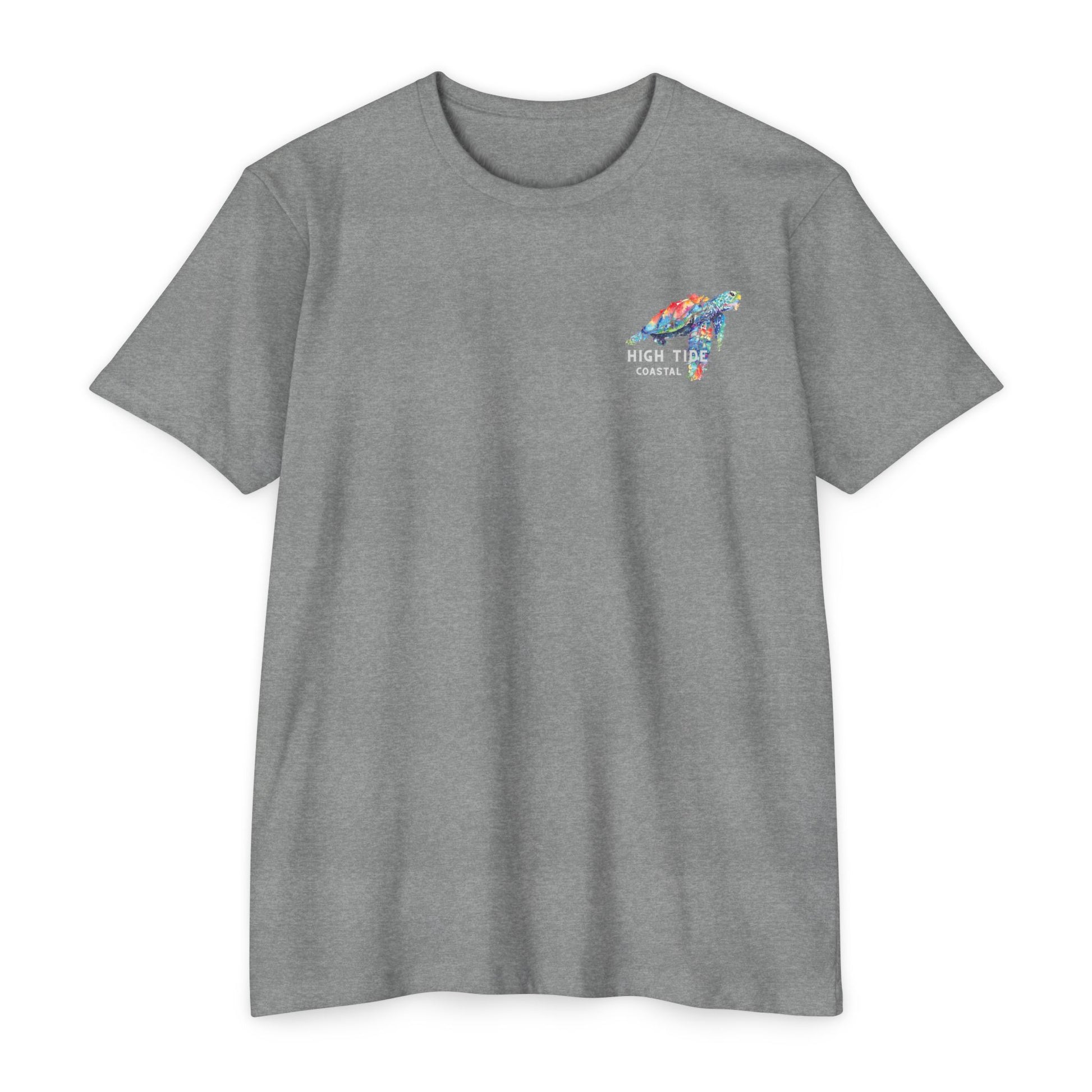Vibrant Coastal T-Shirt – Unisex Beachwear, Ocean Lover Gift, Summer Casual Wear, Graphic Tee for Friends, Vacation Essential