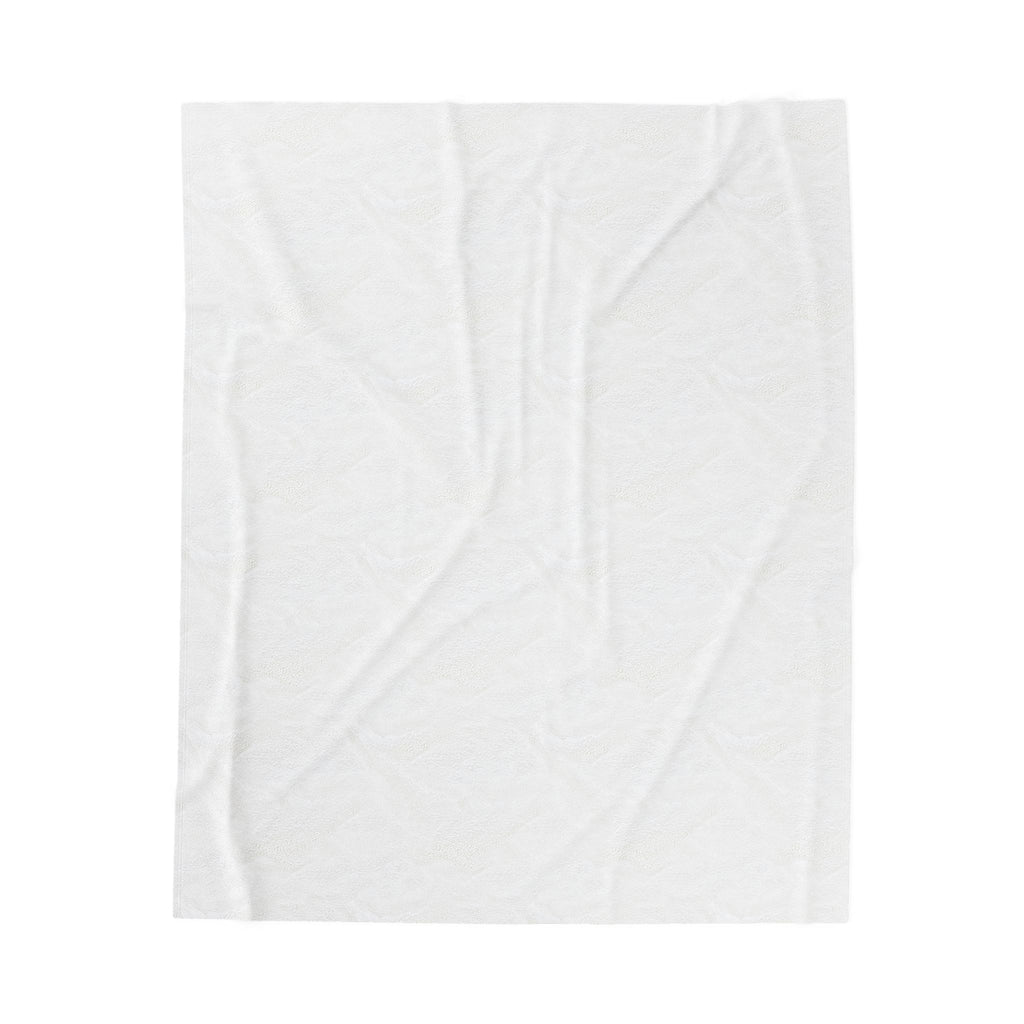 Coastal Palm Velveteen Plush Blanket — HT Coastal Beach Scene Throw