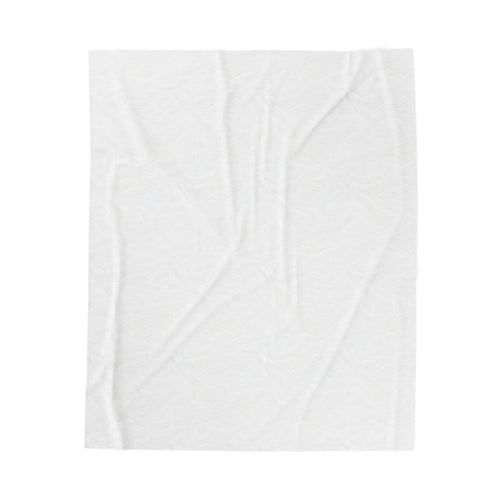 Coastal Palm Velveteen Plush Blanket — HT Coastal Beach Scene Throw