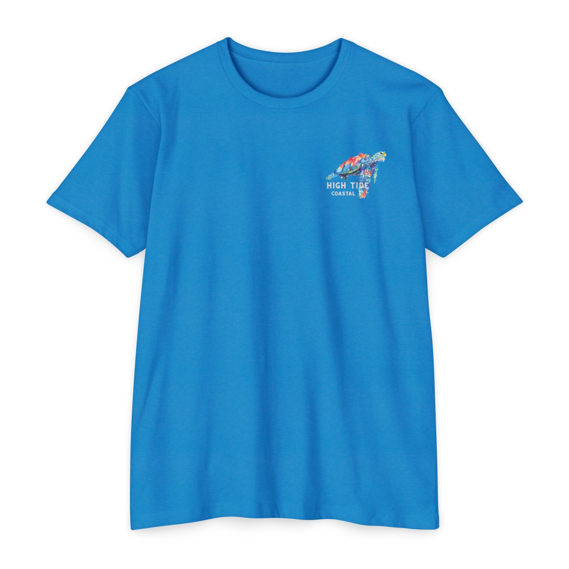 Vibrant Coastal T-Shirt – Unisex Beachwear, Ocean Lover Gift, Summer Casual Wear, Graphic Tee for Friends, Vacation Essential