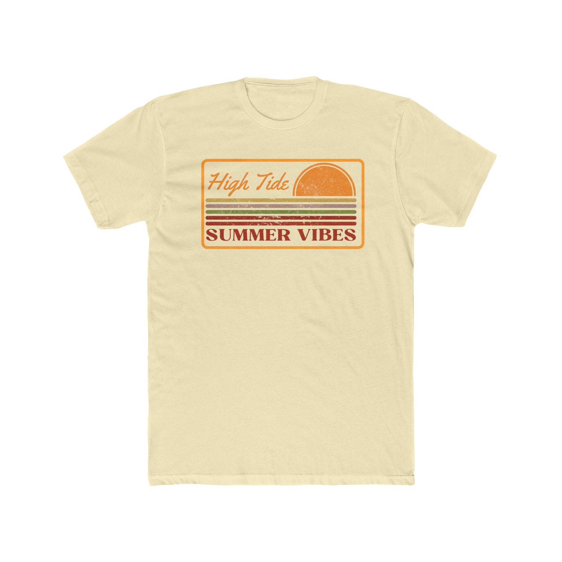 Summer Vibes Unisex Cotton Crew Tee, Beachwear, Vacation Shirt, Casual Outing Top, Gift for Friends, Perfect for Summer Events