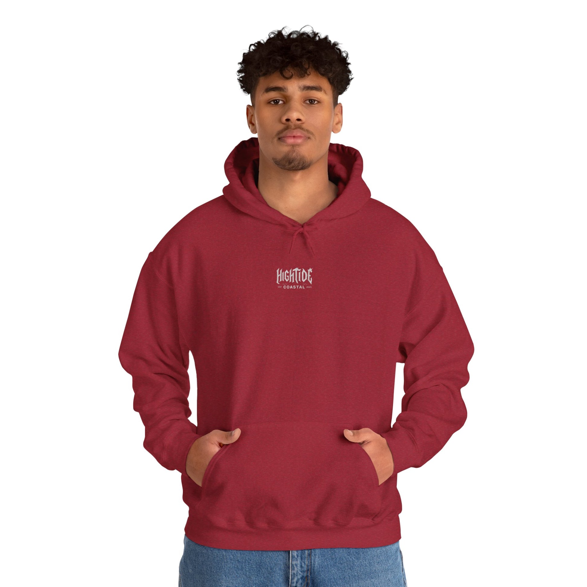 Coastal Vibe Hooded Sweatshirt, Unisex Pullover, Perfect Gift for Beach Lovers, Casual Wear, Summer Style, Best for Relaxed Outings