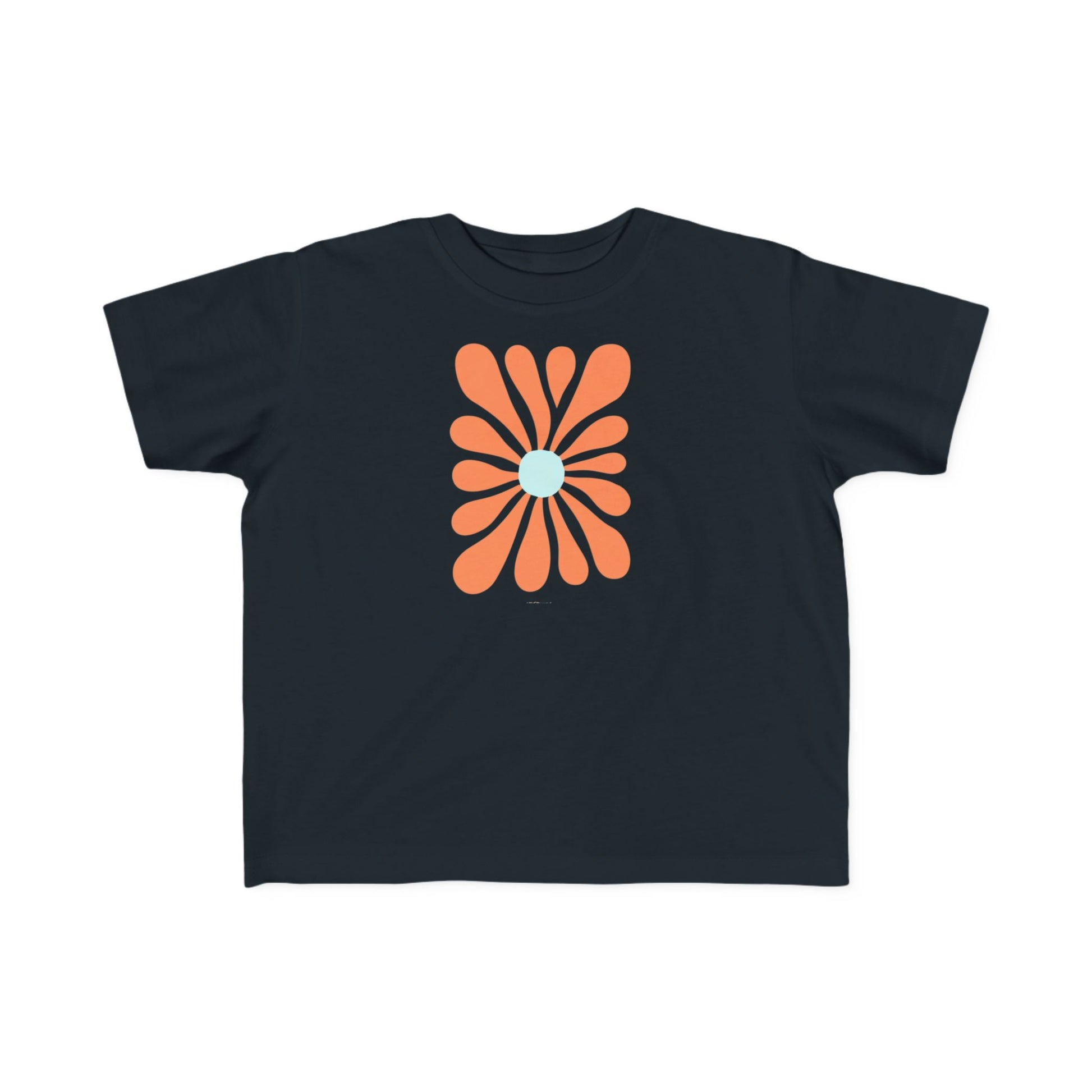Toddler's Retro Floral Tee, Cute Kids T-Shirt, Toddler Gifts, Vintage Style Kids Apparel, Summer Fashion for Little Ones