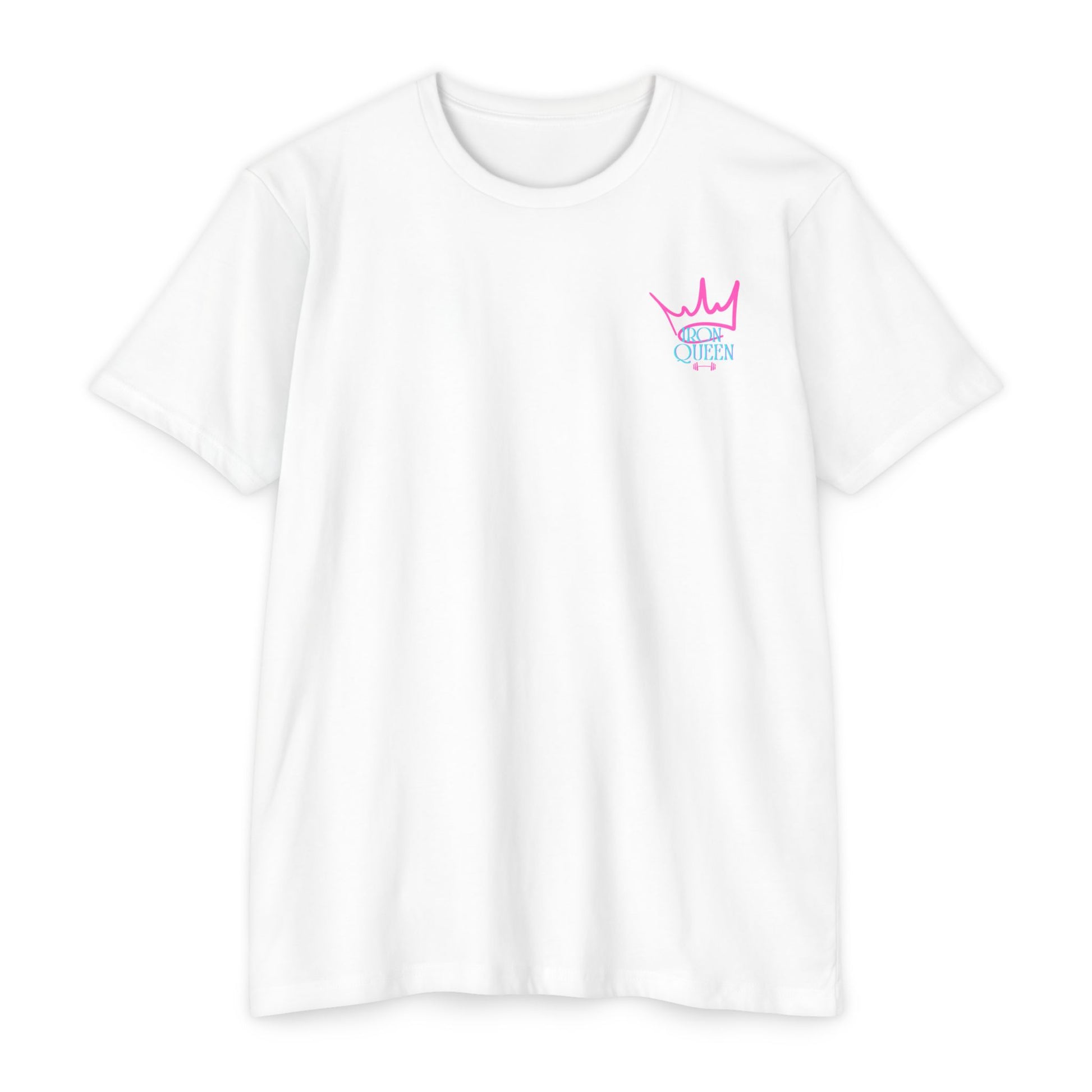 Empowering Iron Queen T-shirt, Fitness Apparel, Workout Motivator, Gift for Gym Lovers, Casual Wear, Unisex Activewear