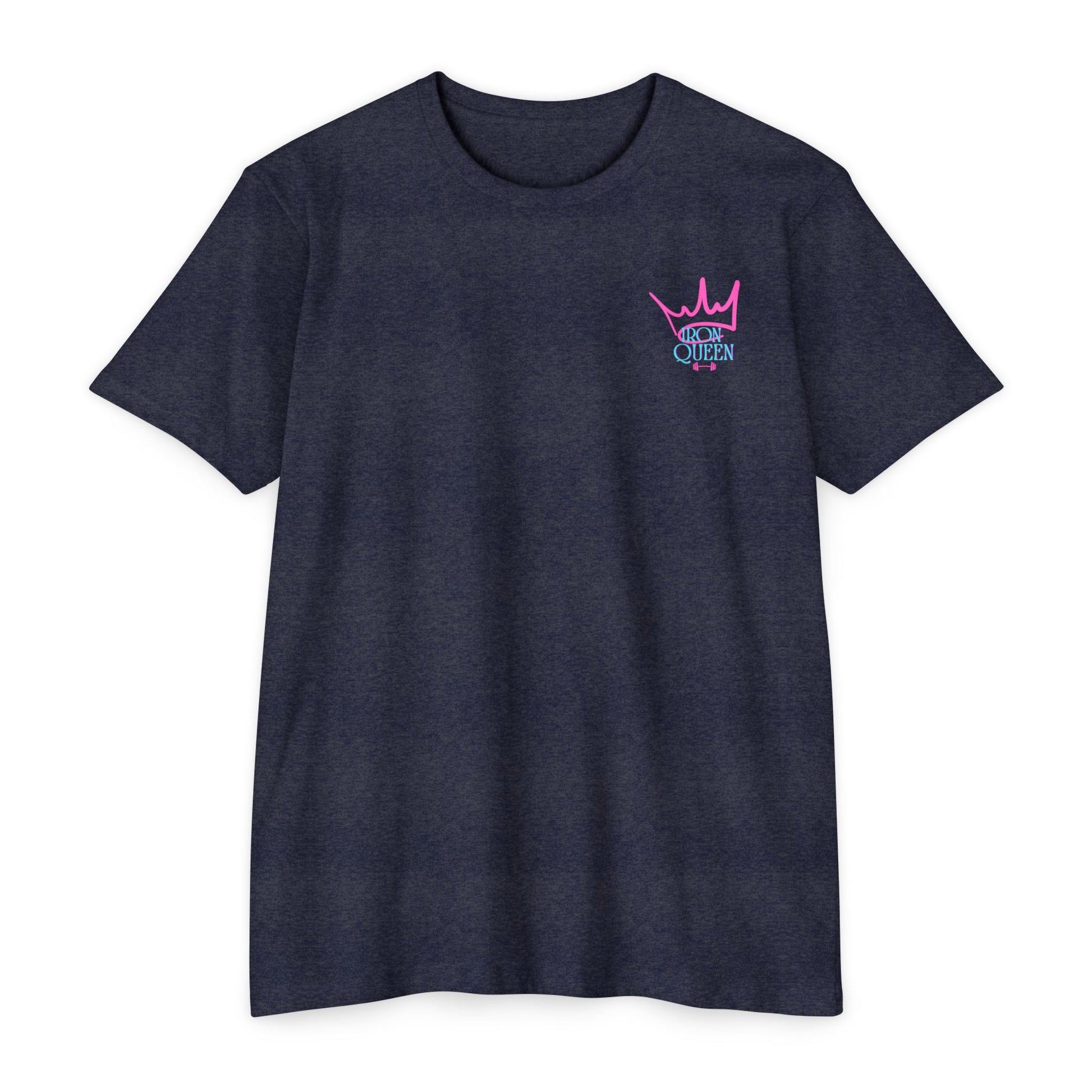 Empowering Iron Queen T-shirt, Fitness Apparel, Workout Motivator, Gift for Gym Lovers, Casual Wear, Unisex Activewear