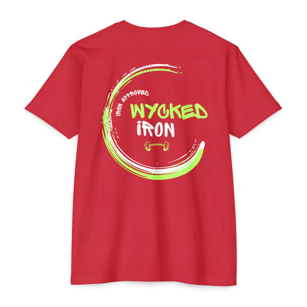 Wicked Iron Gym T-Shirt, Unisex Workout Tee, Fitness Apparel, Gym Lover Gift, Casual Streetwear, Cool Graphic Tee
