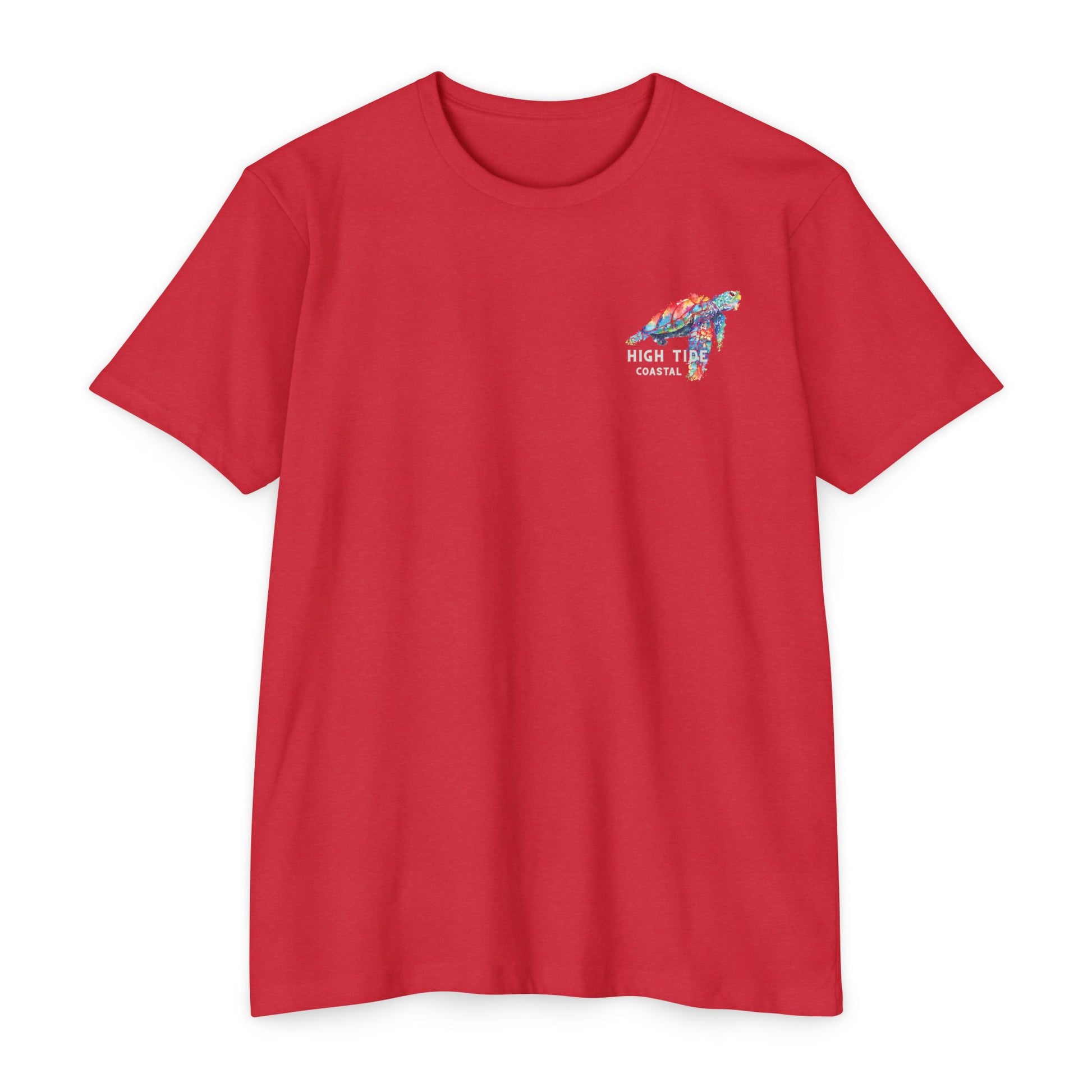 Vibrant Coastal T-Shirt – Unisex Beachwear, Ocean Lover Gift, Summer Casual Wear, Graphic Tee for Friends, Vacation Essential