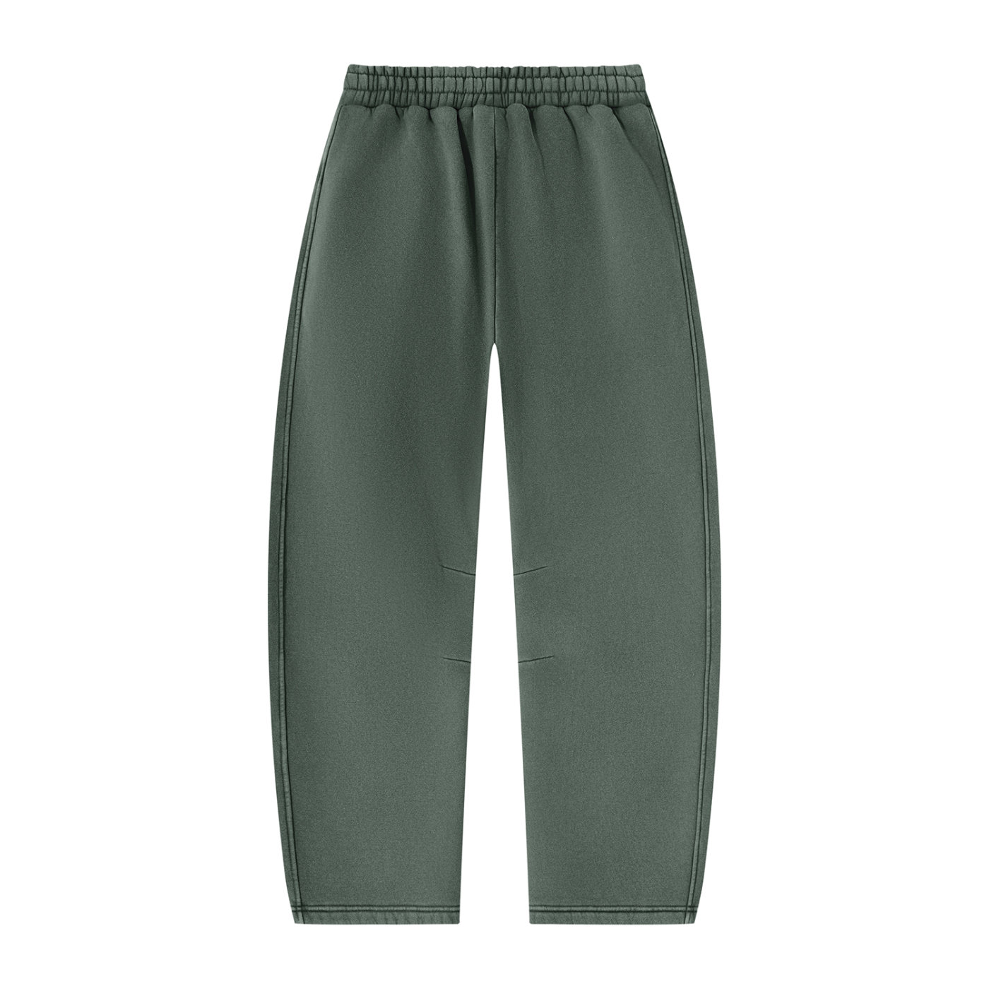 Unisex Vintage Wash Barrel Leg Fleece Sweatpants