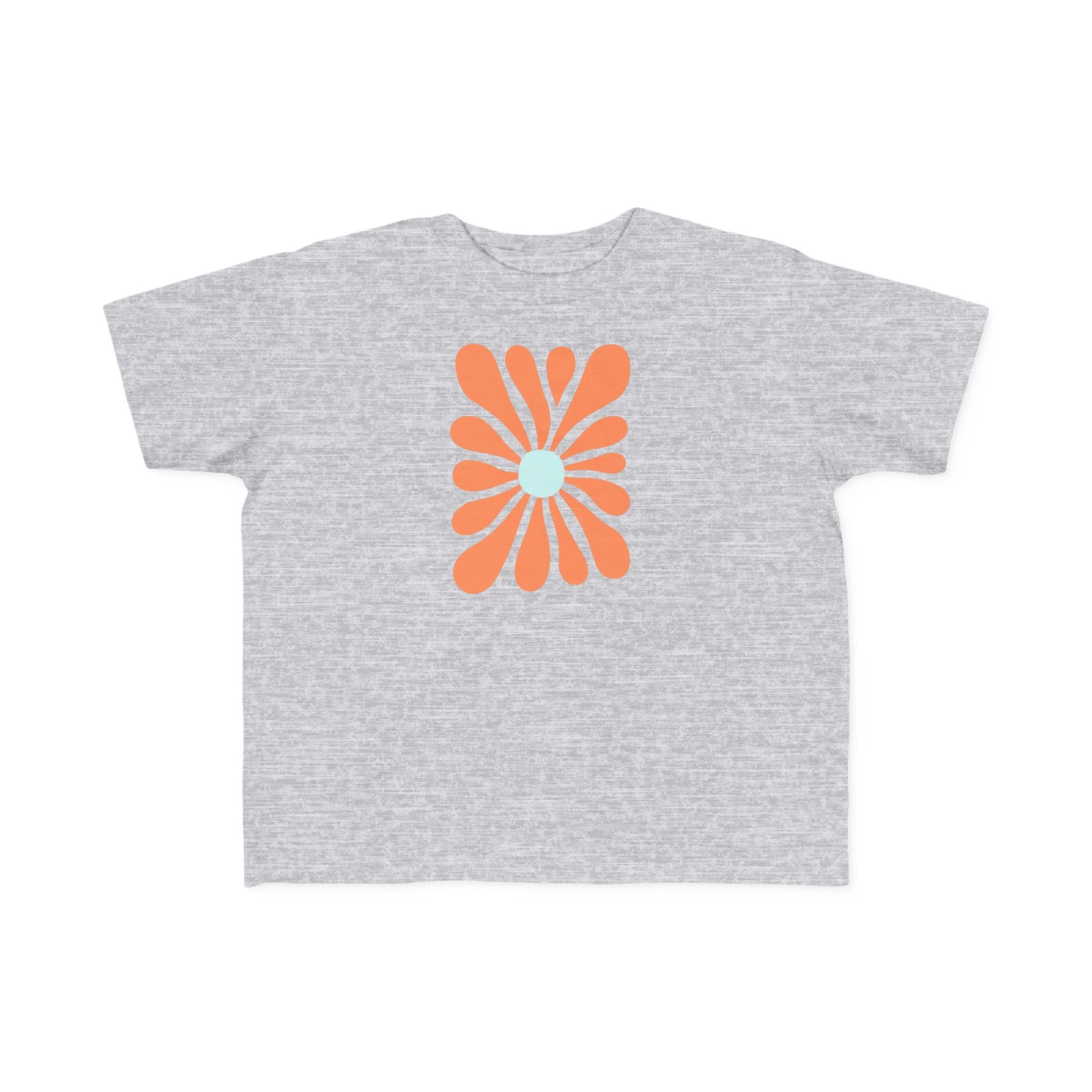 Toddler's Retro Floral Tee, Cute Kids T-Shirt, Toddler Gifts, Vintage Style Kids Apparel, Summer Fashion for Little Ones