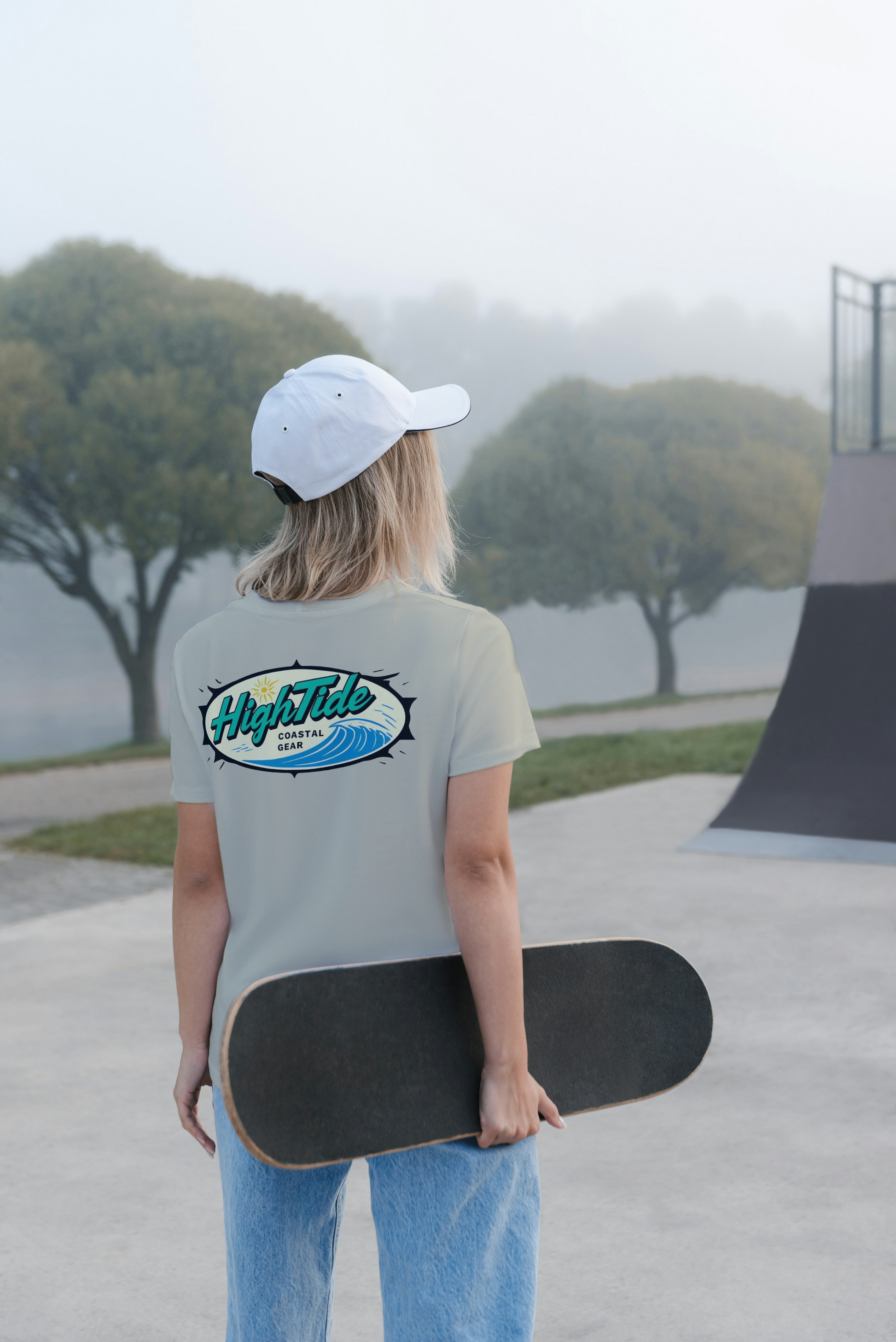 High Tide Unisex CVC Jersey T-Shirt, Coastal Summer Wear, Beach Vibes Tee, Perfect for Vacation, Unisex Gift for Ocean Lovers