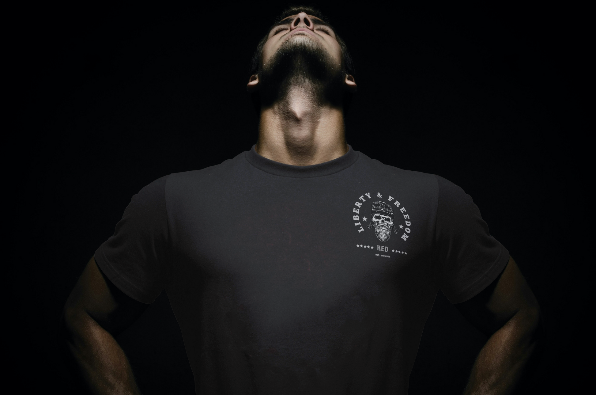 Liberty & Freedom Graphic T-Shirt | Unisex Tee for Biker Enthusiasts | Casual Wear | Gift for Celebrations | Unique Design