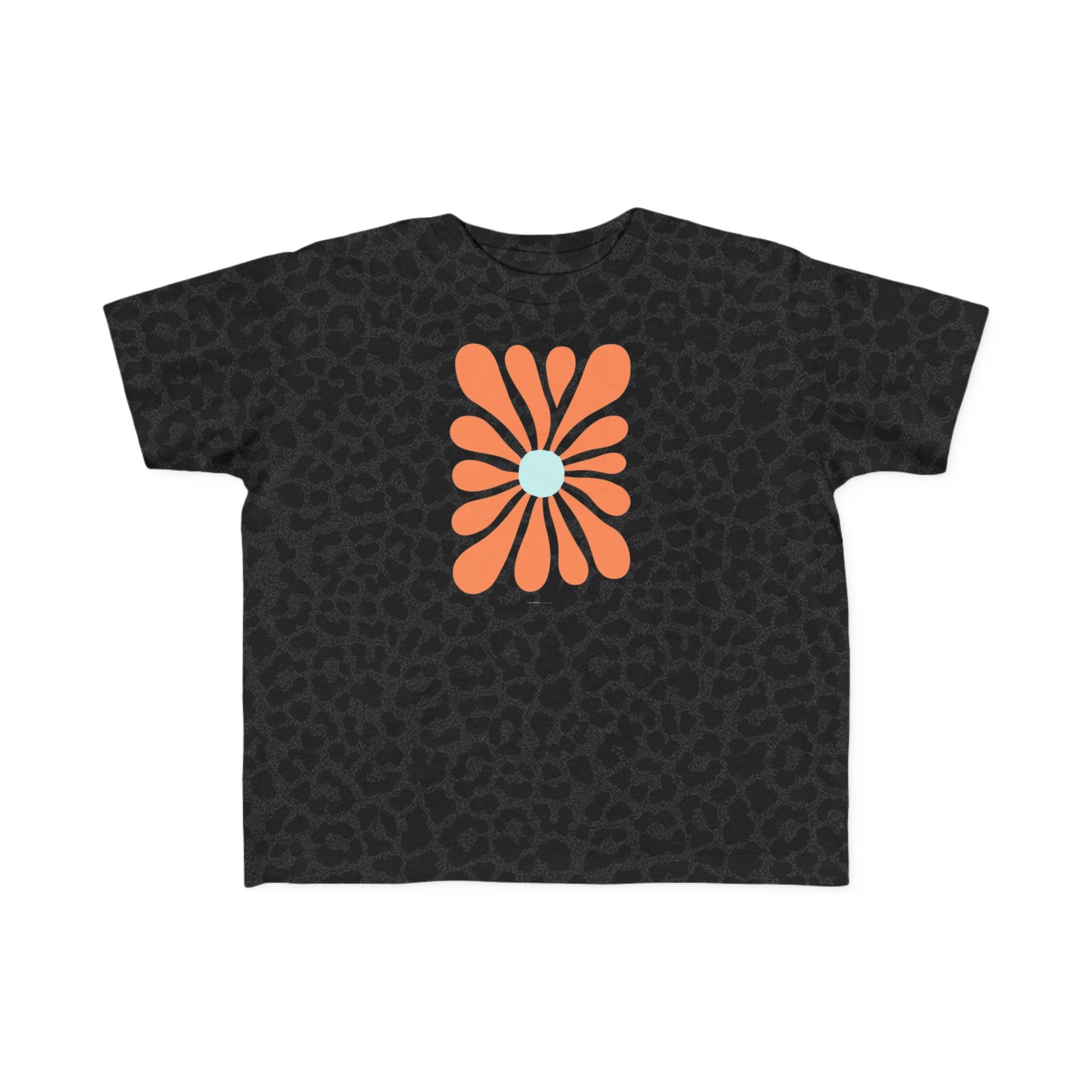 Toddler's Retro Floral Tee, Cute Kids T-Shirt, Toddler Gifts, Vintage Style Kids Apparel, Summer Fashion for Little Ones
