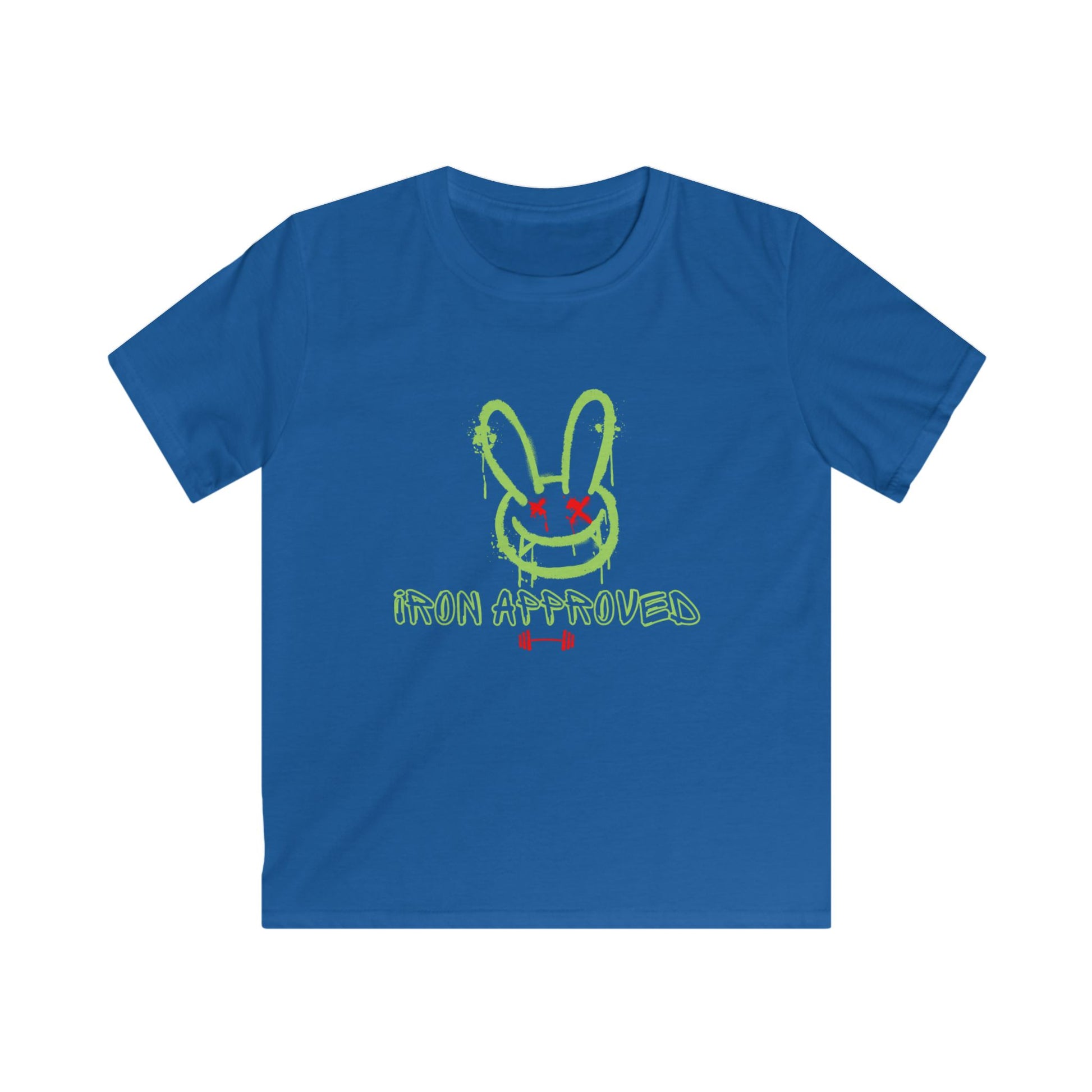 Kids Graphic Tee - Emo Bunny Design, Cool Kids T-Shirt, Perfect for Birthdays, Halloween, and Everyday Wear