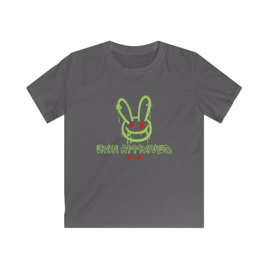 Kids Graphic Tee - Emo Bunny Design, Cool Kids T-Shirt, Perfect for Birthdays, Halloween, and Everyday Wear