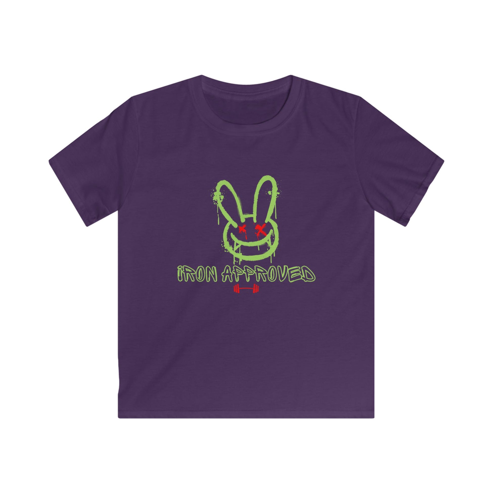 Kids Graphic Tee - Emo Bunny Design, Cool Kids T-Shirt, Perfect for Birthdays, Halloween, and Everyday Wear