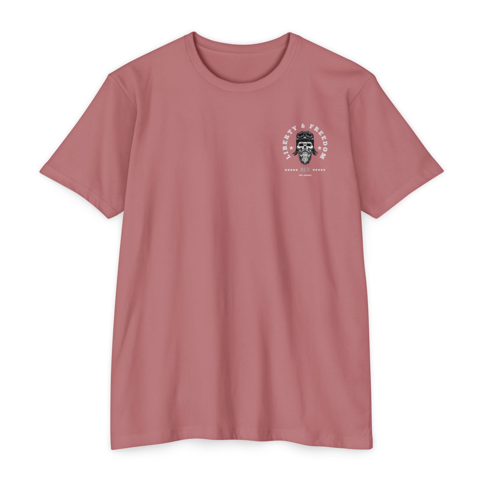 Liberty & Freedom Graphic T-Shirt | Unisex Tee for Biker Enthusiasts | Casual Wear | Gift for Celebrations | Unique Design