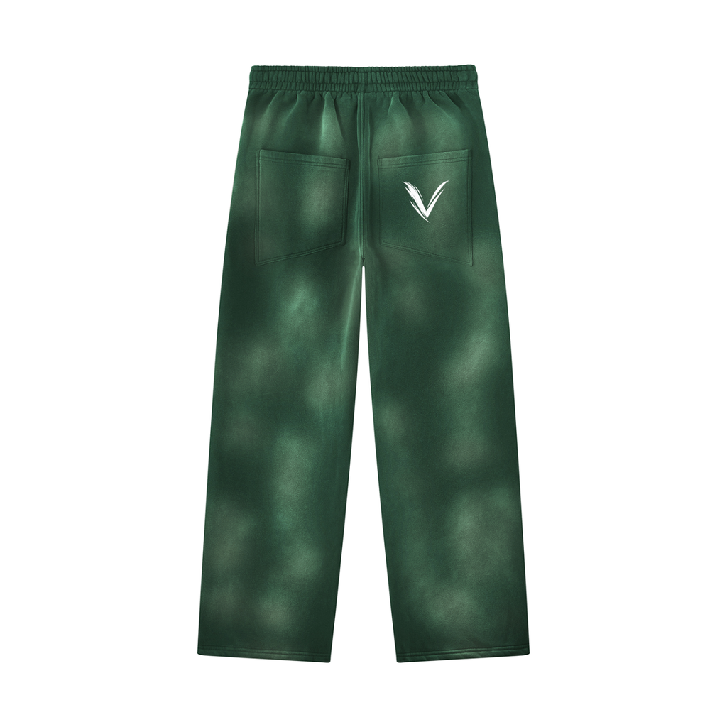 Unisex Sunfade Wide Leg Fleece Sweatpants