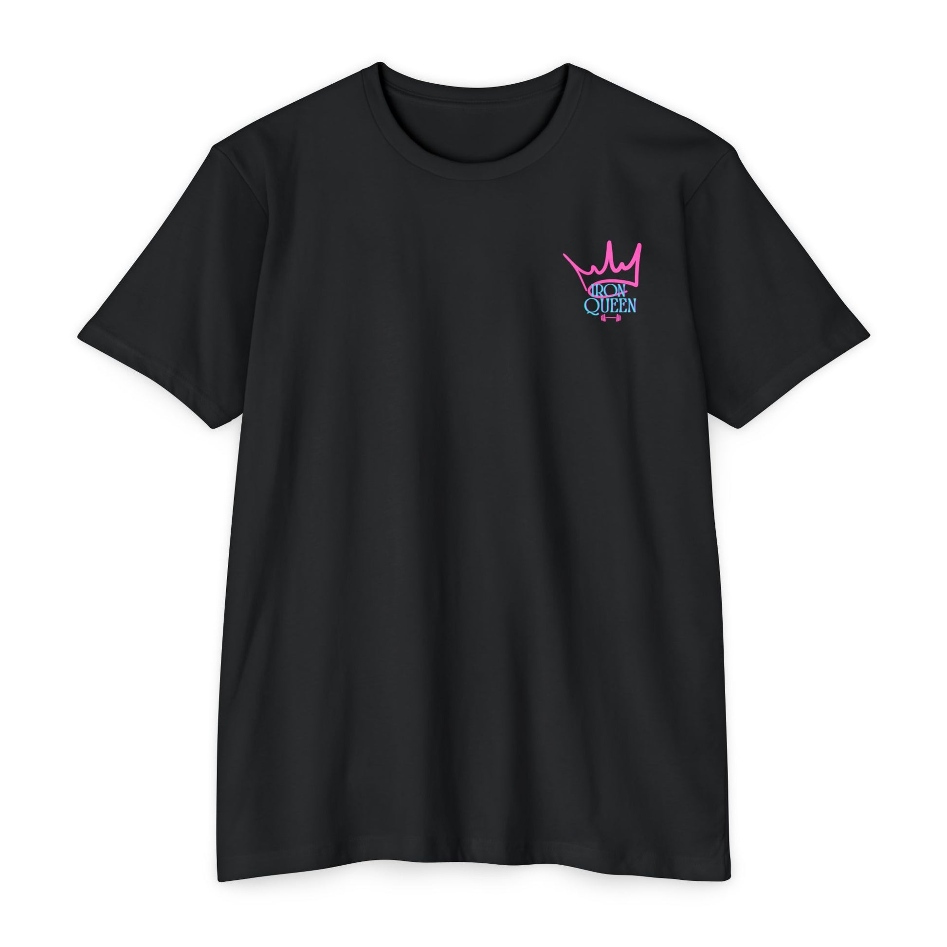 Empowering Iron Queen T-shirt, Fitness Apparel, Workout Motivator, Gift for Gym Lovers, Casual Wear, Unisex Activewear