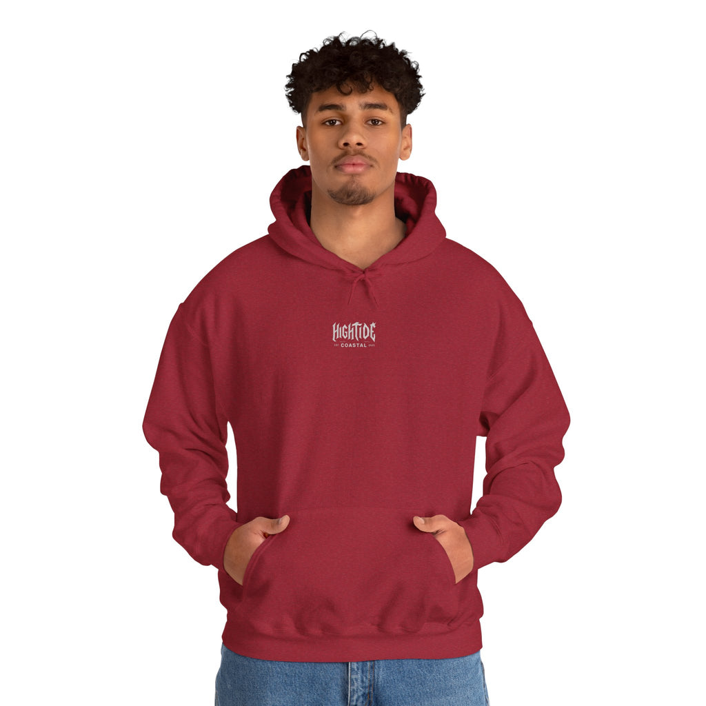 Coastal Vibe Hooded Sweatshirt, Unisex Pullover, Perfect Gift for Beach Lovers, Casual Wear, Summer Style, Best for Relaxed Outings