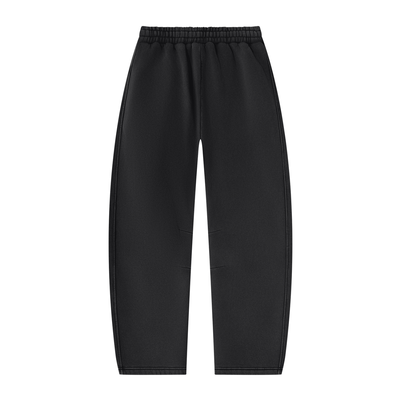 Unisex Vintage Wash Barrel Leg Fleece Sweatpants