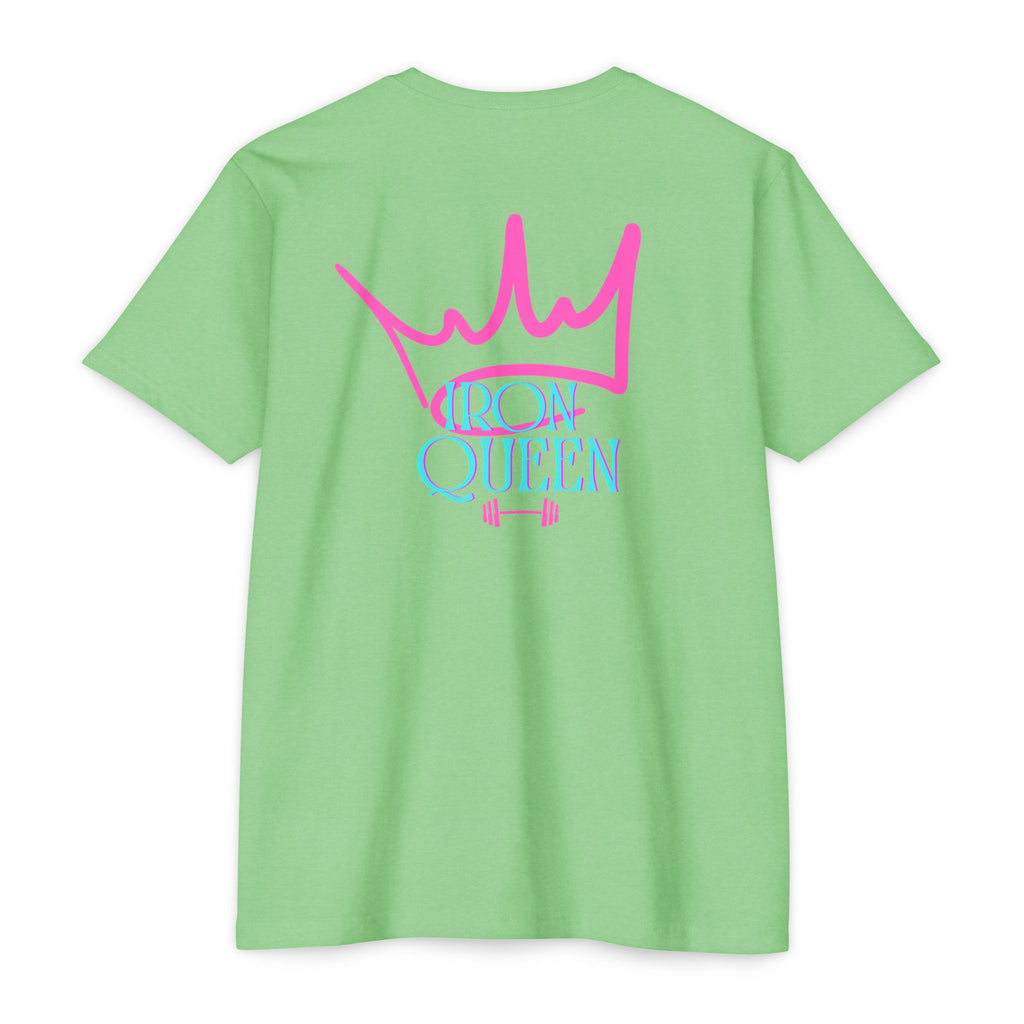 Empowering Iron Queen T-shirt, Fitness Apparel, Workout Motivator, Gift for Gym Lovers, Casual Wear, Unisex Activewear