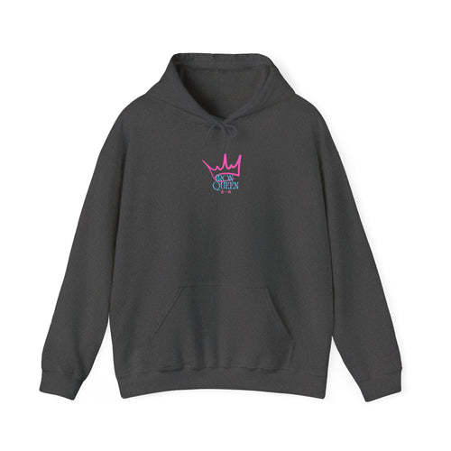 Crown Queen Hoodie, Motivational Sweatshirt for Women, Gym Apparel, Gift for Fitness Lovers, Cute Workout Top, Self-Care Clothing