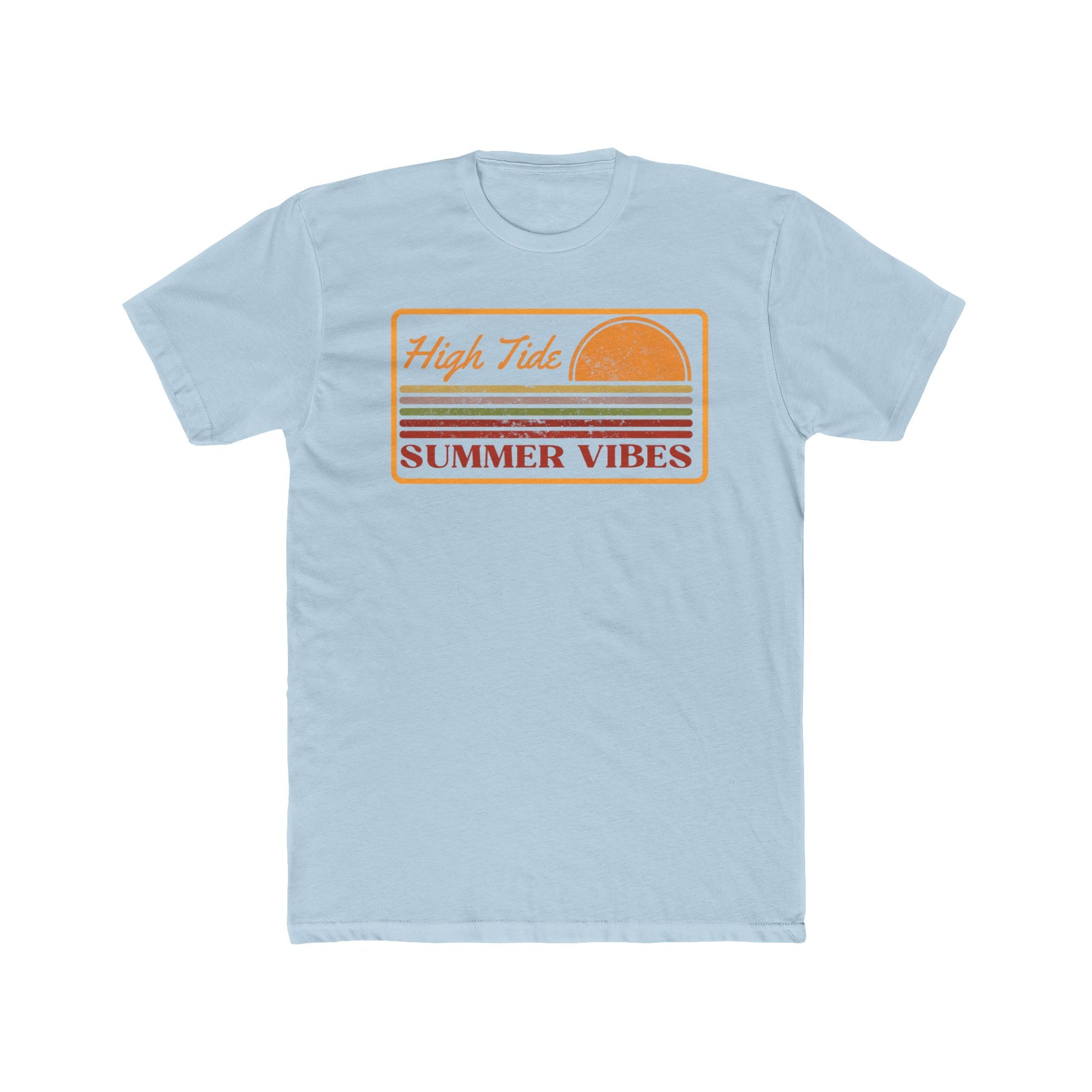 Summer Vibes Unisex Cotton Crew Tee, Beachwear, Vacation Shirt, Casual Outing Top, Gift for Friends, Perfect for Summer Events