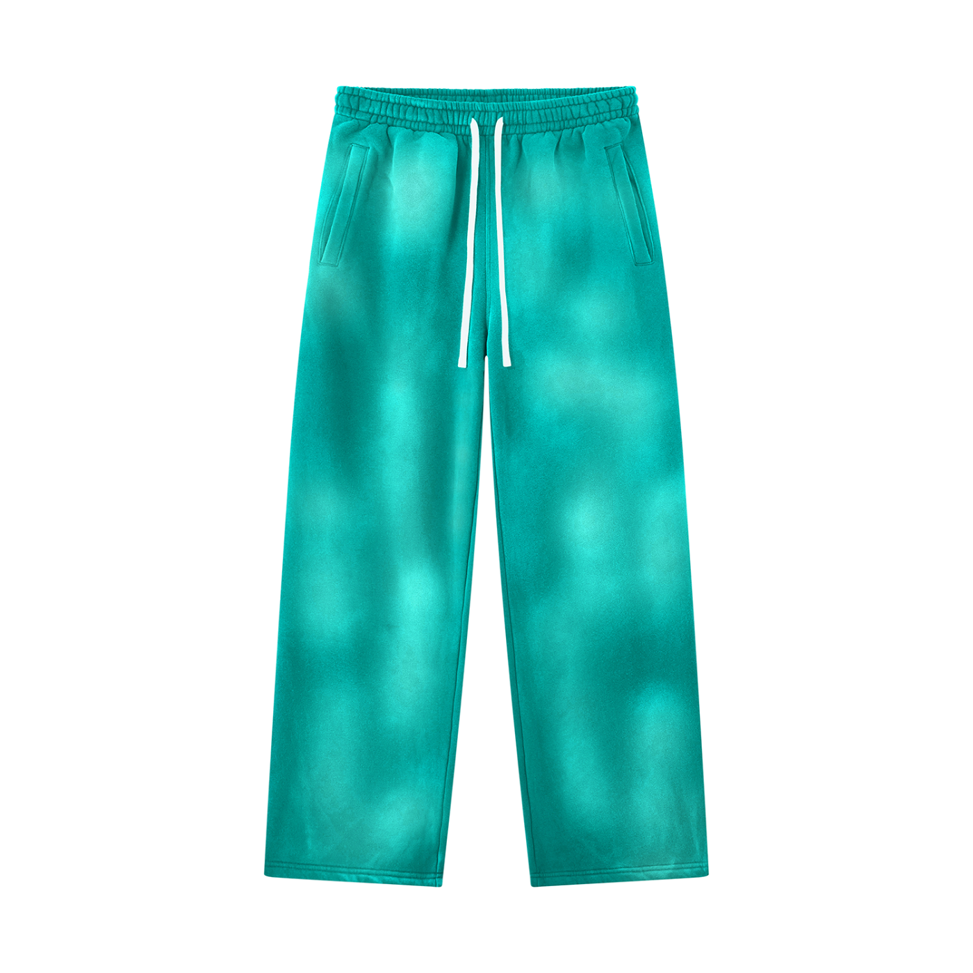Unisex Sunfade Wide Leg Fleece Sweatpants
