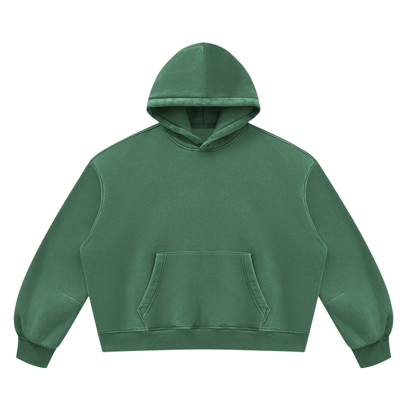 Unisex Vintage Wash Boxy Fleece Hoodie