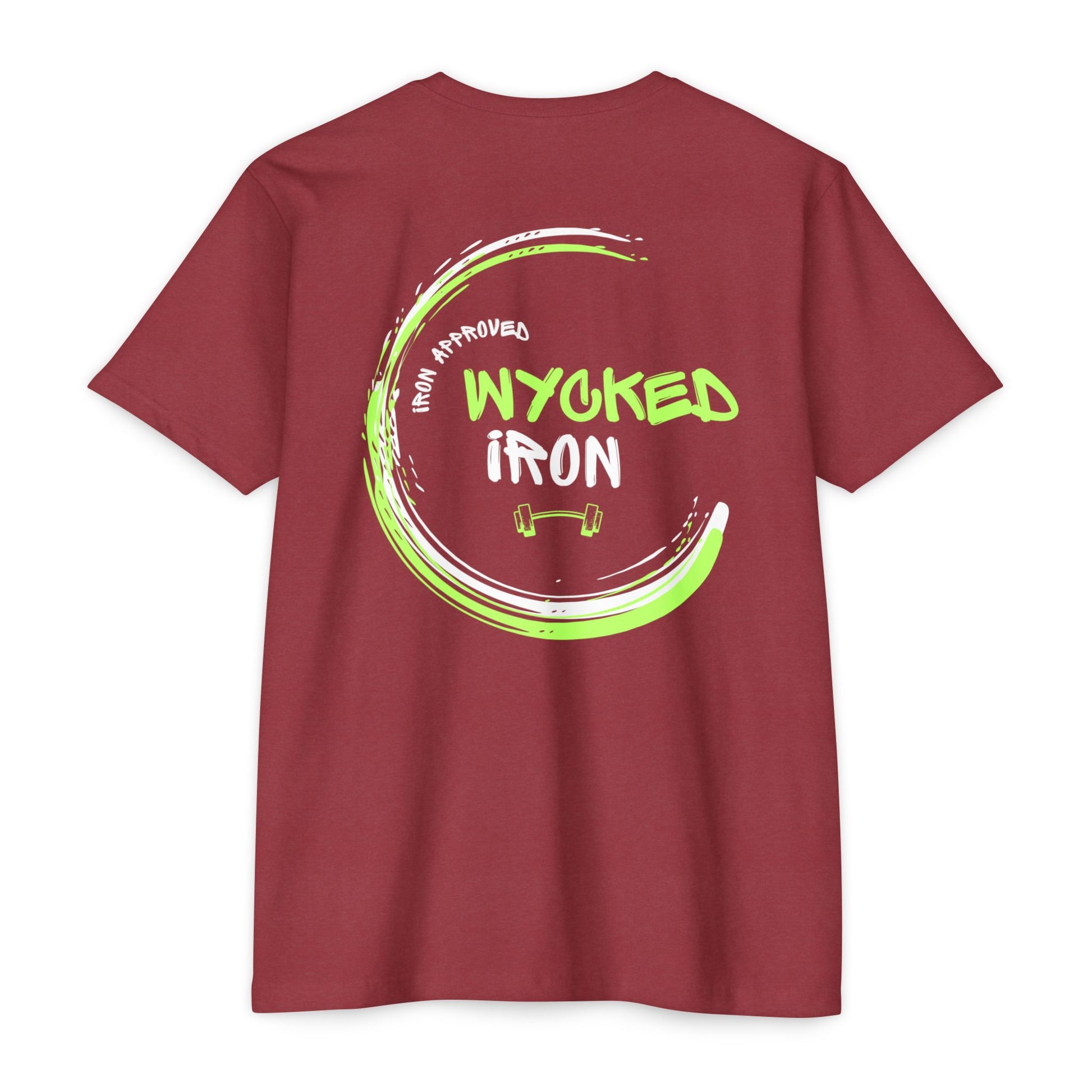 Wicked Iron Gym T-Shirt, Unisex Workout Tee, Fitness Apparel, Gym Lover Gift, Casual Streetwear, Cool Graphic Tee