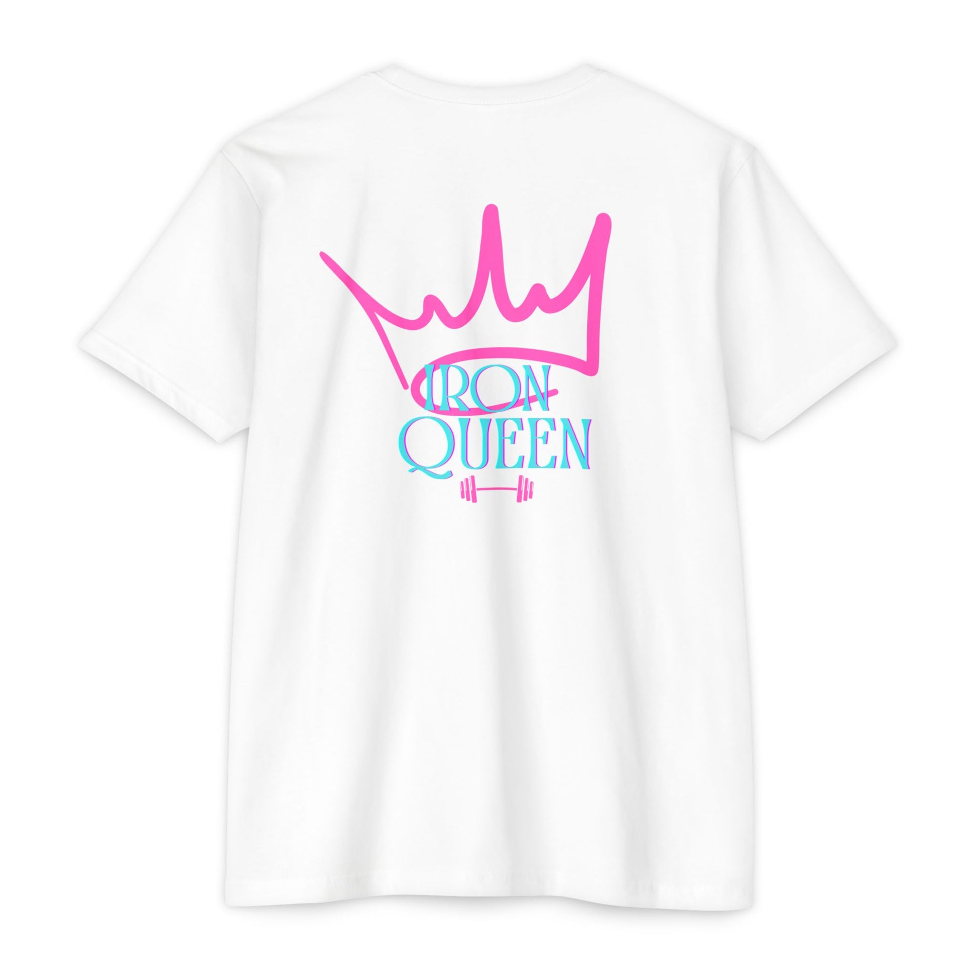 Empowering Iron Queen T-shirt, Fitness Apparel, Workout Motivator, Gift for Gym Lovers, Casual Wear, Unisex Activewear