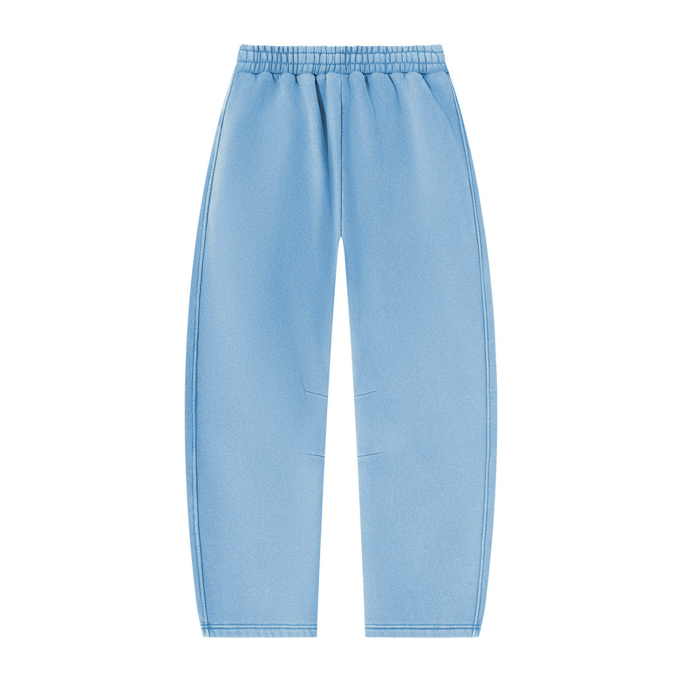 Unisex Vintage Wash Barrel Leg Fleece Sweatpants