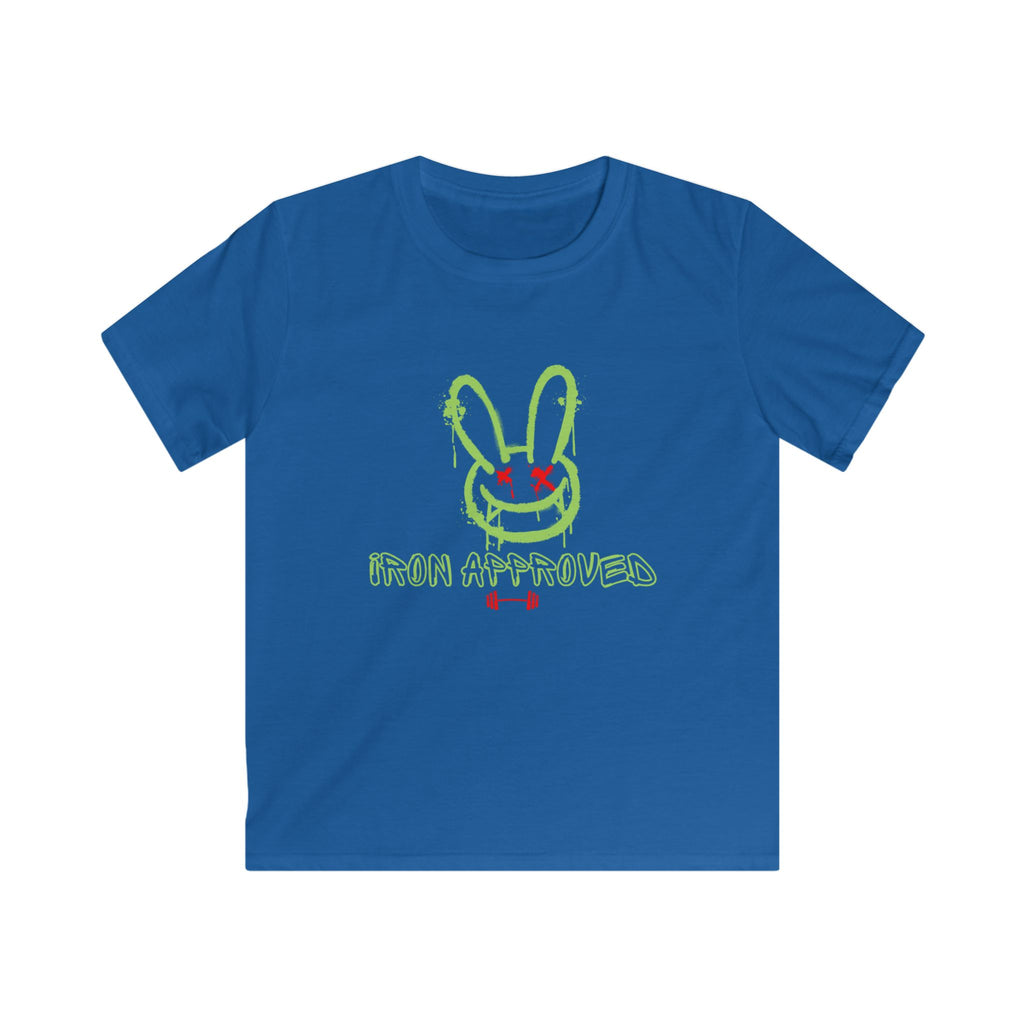Kids Graphic Tee - Emo Bunny Design, Cool Kids T-Shirt, Perfect for Birthdays, Halloween, and Everyday Wear