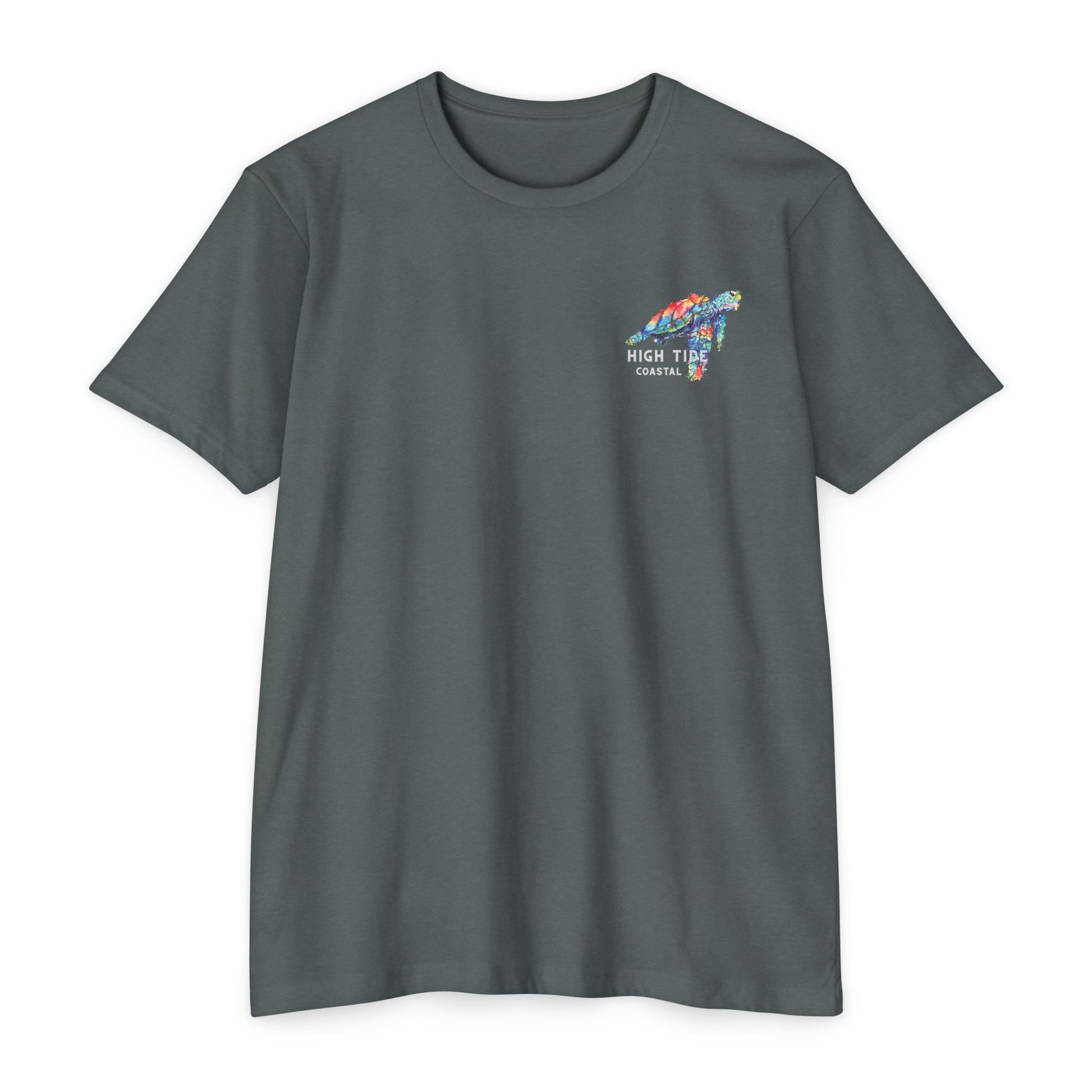 Vibrant Coastal T-Shirt – Unisex Beachwear, Ocean Lover Gift, Summer Casual Wear, Graphic Tee for Friends, Vacation Essential
