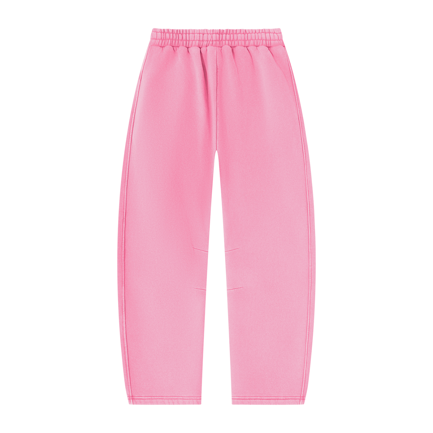 Unisex Vintage Wash Barrel Leg Fleece Sweatpants