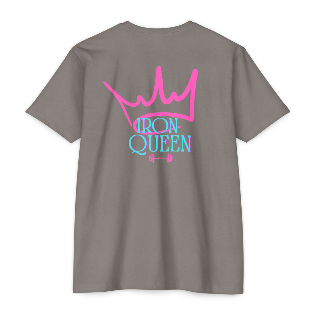 Empowering Iron Queen T-shirt, Fitness Apparel, Workout Motivator, Gift for Gym Lovers, Casual Wear, Unisex Activewear