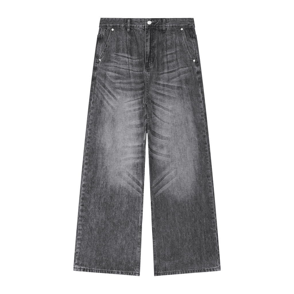 Men's Vintage Wash Denim Jeans